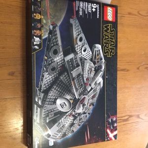 2019 LEGO millenium Falcon ship. *BOX ONLY*